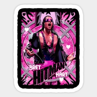 BRET HITMAN Sticker